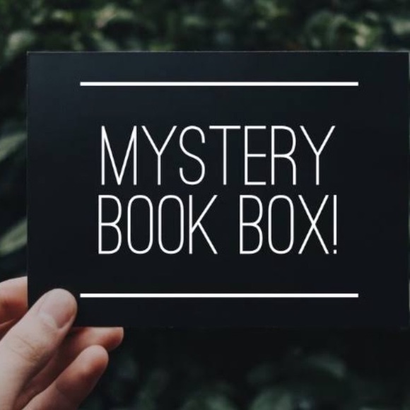 MYSTERY BOOK BOX- CONTAINS FIVE BOOKS! VARIOUS GENRES! - Picture 1 of 1